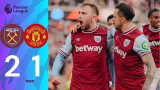 Jarrod Bowen PENALTY GOAL  West Ham vs Manchester United 21 Highlights  Premier League 202425 [upl. by Sadiras]