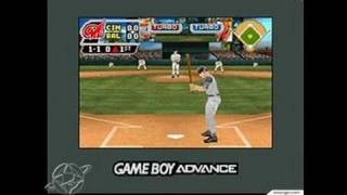 MLB SlugFest 2004 Game Boy Gameplay [upl. by Langelo]