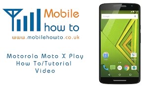 How To Insert amp Remove SIM Card  Motorola Moto X Play [upl. by Lundt]