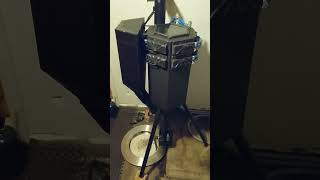 wood pellet rocket stove TEG thermal electr boiler [upl. by Aivun663]