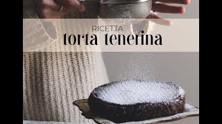 Torta tenerina senza uova e burro  ricetta vegan [upl. by Egrog]