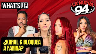 Karol G reacciona a polémica por la canción quot57quot  Whats Up Con Jacky amp Quicky [upl. by Akenor]