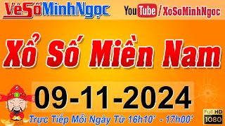 XSMN Minh Ngọc  Trực tiếp Xổ Số Miền Nam  KQXS Miền Nam ngày 09112024 KQXS Hôm Nay XSTT XSKT [upl. by Salkcin499]