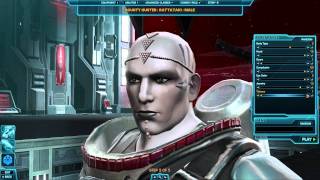 Star Wars Character Creation Rattataki Male amp Female Empire [upl. by Lanod573]