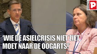 Joost Eerdmans JA21 SLOOPT oud EN nieuw asielbeleid maar heeft OPLOSSINGEN [upl. by Latini]