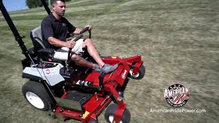 Mowing On A Hill With Zero Turns [upl. by Brucie]