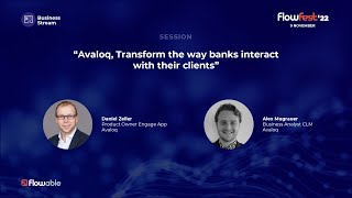 Avaloq  Transform the way banks interact with their clients  FlowFest22 [upl. by Giark]