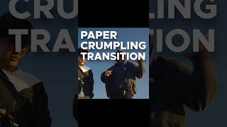 paper crumpling transition tutorial [upl. by Okiram]