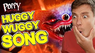 Reacting To OFFICIAL Huggy Wuggy Song [upl. by Laehplar673]