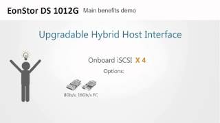 Infortrend EonStor DS 1012G video [upl. by Alemrac]