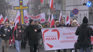 Telewizja Wałbrzych  III Wałbrzyski Marsz Niepodległości [upl. by Rosamund139]