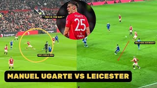 Manuel Ugarte Sent Message After Outstanding Performance vs Leicester City [upl. by Asilec]