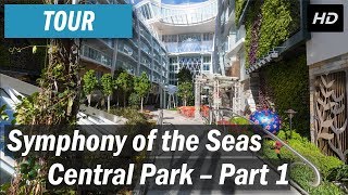 Symphony of the Seas  Central Park tour [upl. by Theurich957]