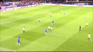 Eden Hazard Goal vs Tottenham Hotspurs 2016 [upl. by Norbel]