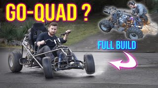 Rebuilding a Junk Quad into a Go Kart [upl. by Norling141]