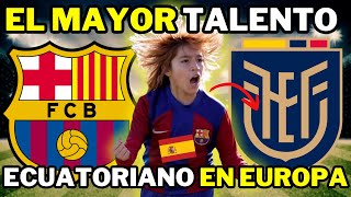 💎 ASÍ JUEGA el MAYOR TALENTO ECUATORIANO en EUROPA 🇪🇨 al que la PRENSA ESPAÑOLA llena de ELOGIOS 🇪🇸 [upl. by Ennayram828]