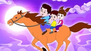 लकड़ी की काठी  Lakdi ki kathi  Popular Hindi Children Songs  Animated Songs by JingleToons [upl. by Launcelot514]