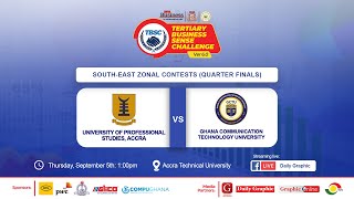 Tertiary Business Sense Challenge Version 2024 SouthEast Zonal Contest Quarter Final 4 [upl. by Anaderol]