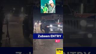 Zubeen Garg Entry Bihu Stage Show 2024  জুবিন গাৰ্গৰ বিহু অনুস্থান ২০২৪ zubeengarg bihu2024 news [upl. by Ire]