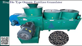 Organic Fertilizer Granulator Running in Organic Fertilizer Plant [upl. by Balch]