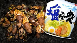 カメの手でダシ取ってラーメン作ってみた【ENG SUB】 [upl. by Domella]