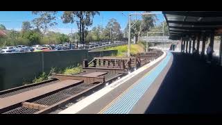 NR8 77 79 going thru Beecroft Station in March 2024 [upl. by Hodges]