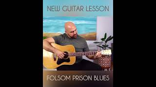 NEW Folsom Prison Blues by Johnny Cash Full Song Tutorial [upl. by Pitchford128]