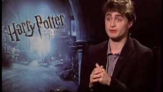 Daniel Radcliffe  Harry Potter and the Half Blood Prince Interview [upl. by Elleirad740]