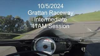 Grattan Raceway STT 1052024 Intermediate Trackday [upl. by Meece]