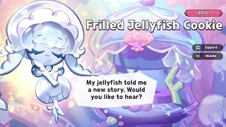 Frilled Jellyfish Cookie gacha animation [upl. by Ardnasac]