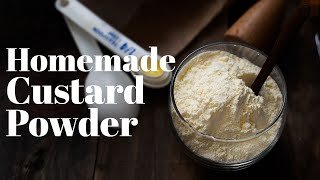 How To Make Custard Powder and Vanilla Custard shorts [upl. by Fara]