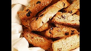 Biscotti con noci e uvetta  videoricette  biscotti facili e veloci [upl. by Eelsew]