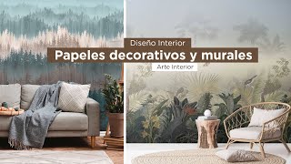 Diseño Interior Papeles decorativos y murales para pared Colección Metropolitan Stories [upl. by Lenore160]