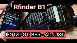 Rfinder  QRG Offsets  Hotspot Ber Loss [upl. by Jeana]