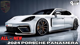 Finally Revealed  2024 Porsche Panamera Review  Interior amp Exterior Details [upl. by Inahteb]