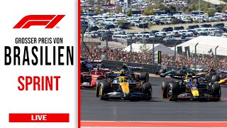 Großer Preis von Brasilien Das Sprint Rennen  Formel 1 Live Watchparty [upl. by Eniamahs]