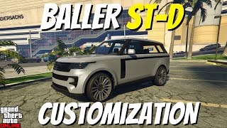 Gallivanter Baller STD Customization  GTA Online [upl. by Eilis]