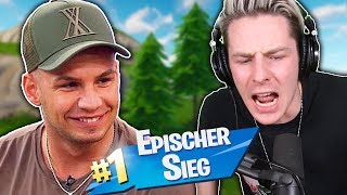 PIETRO LOMBARDI holt mir einen SOLO WIN in FORTNITE [upl. by Vallo]