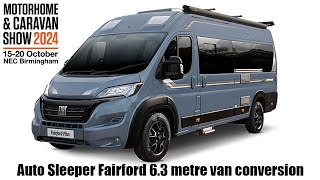 Auto Sleeper Fairford at the NEC Caravan and Motorhome Show October 2024 [upl. by Nod18]