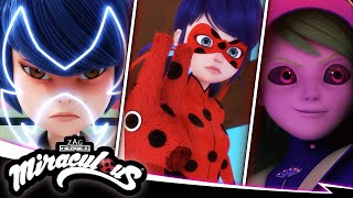 MIRACULOUS  🐞 AKUMATIZADO  Compilación 6 😈  Temporada 5 [upl. by Kacie]