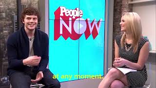 Evan Peters interview for PeopleNow 2016 Full video [upl. by Muhan]