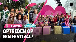 14 OPTREDEN OP EEN FESTIVAL 🎡🎤  JUNIOR SONGFESTIVAL 2023 🇳🇱 [upl. by Mcginnis414]