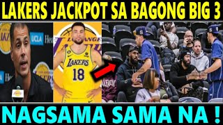 BREAKING Lakers quotBAGONG BIG 3quot JACKPOT NA NAGSAMA SAMA sina LEBRON DAVIS LAVINE [upl. by Chaves]