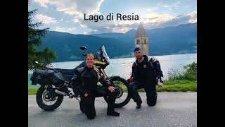 Dolomiti in moto con Ténéré700 facciamo il tour dei passi dolomitici🏍️🏕️⛰️ [upl. by Issak]