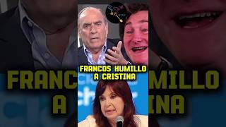 FRANCOS HUMILLÓ A CRISTINA argentina casta cristina milei parati [upl. by Modnar908]