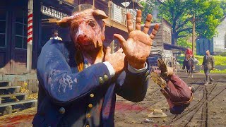 Red dead redemption 2  Torturing and Brutal killing People [upl. by Marijo]