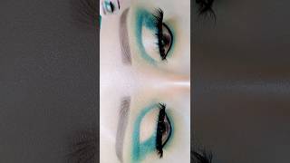 green eye makeup tutorial  part 2  makeupshorts [upl. by Scheider]