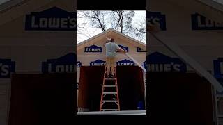 Building A 12x16 Shed Installing Metal Roofing amp Soffit Cost 4000 [upl. by Romo412]