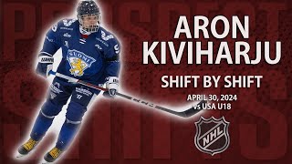 Aron Kiviharju vs USA U18  Apr 30 2024 [upl. by Diamond304]