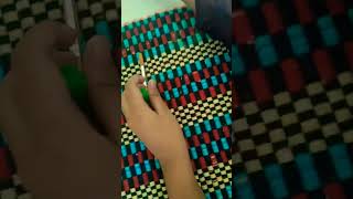 Making a x mas tree 🌲 in a minute Simple easy craft art xmastree [upl. by Ermengarde]